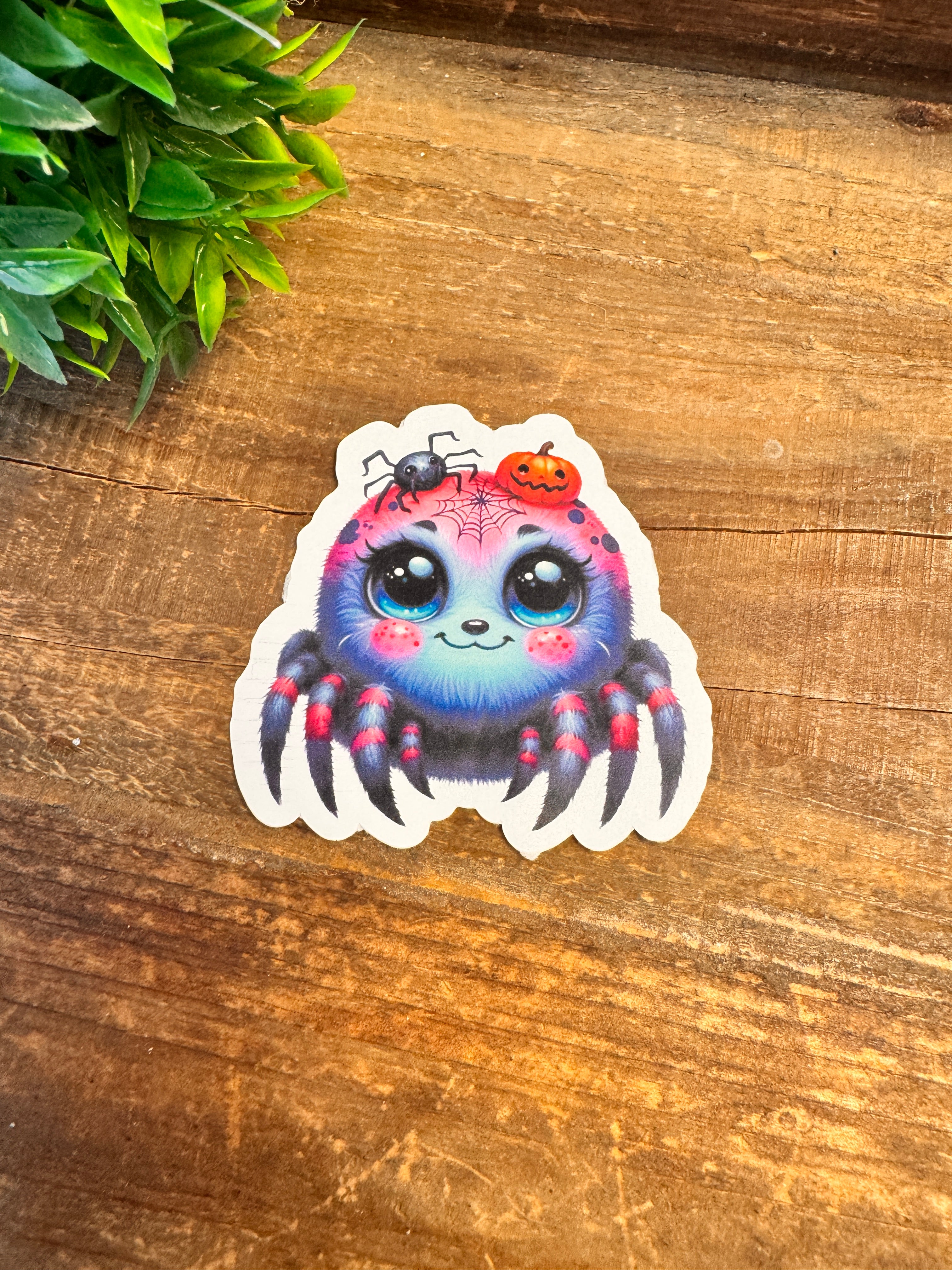 Spooky Spidey Vinyl Stickers