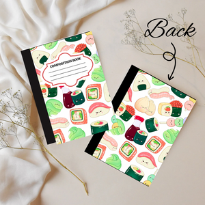 Sushi Roll Composition Book