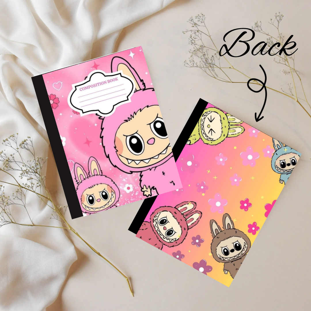BuBu colorful 2 Composition Book