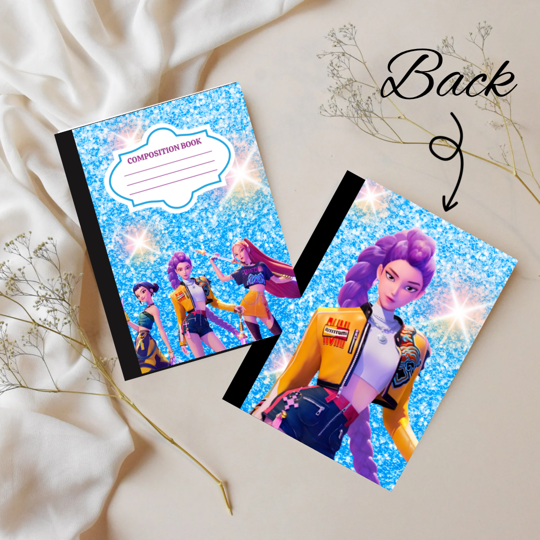 K-Pop Rumi Composition Book