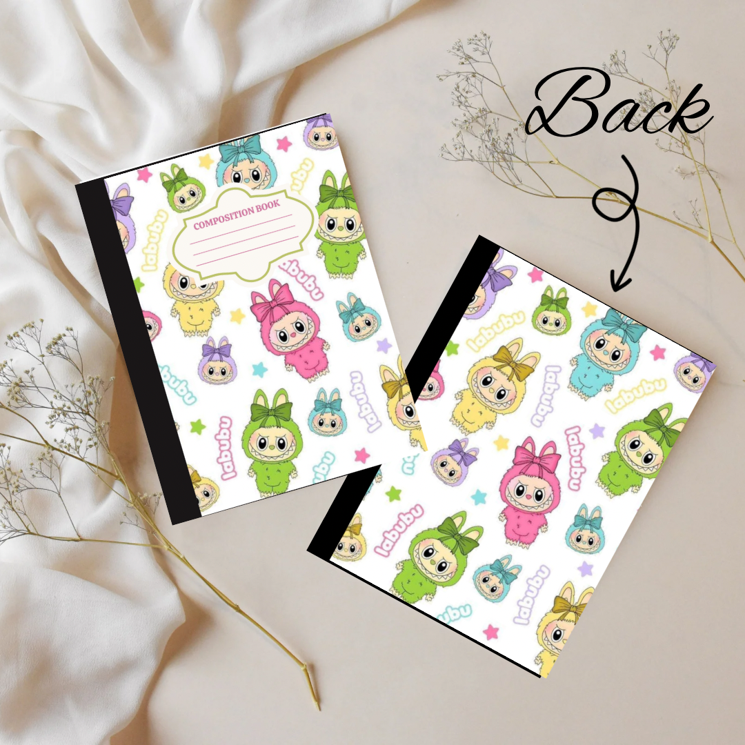BuBu colorful composition book