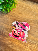 Load image into Gallery viewer, Pink Mummy Vinyl Stickers
