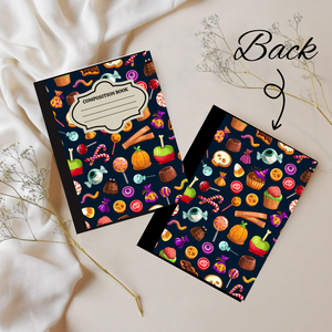 Halloween Candy Composition book