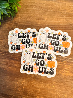 Load image into Gallery viewer, Let’s go Ghouls Vinyl Sticker
