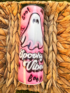 Spooky Vibes 3D Puff Tumbler