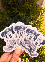 Load image into Gallery viewer, Raider Mickey Vinyl Sticker
