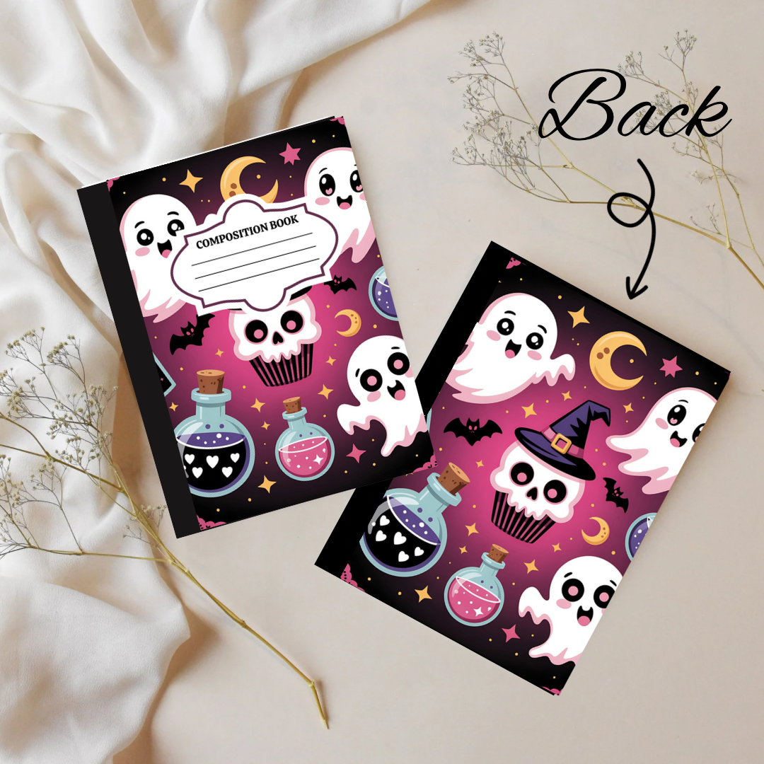 Ghost Potion Composition Book