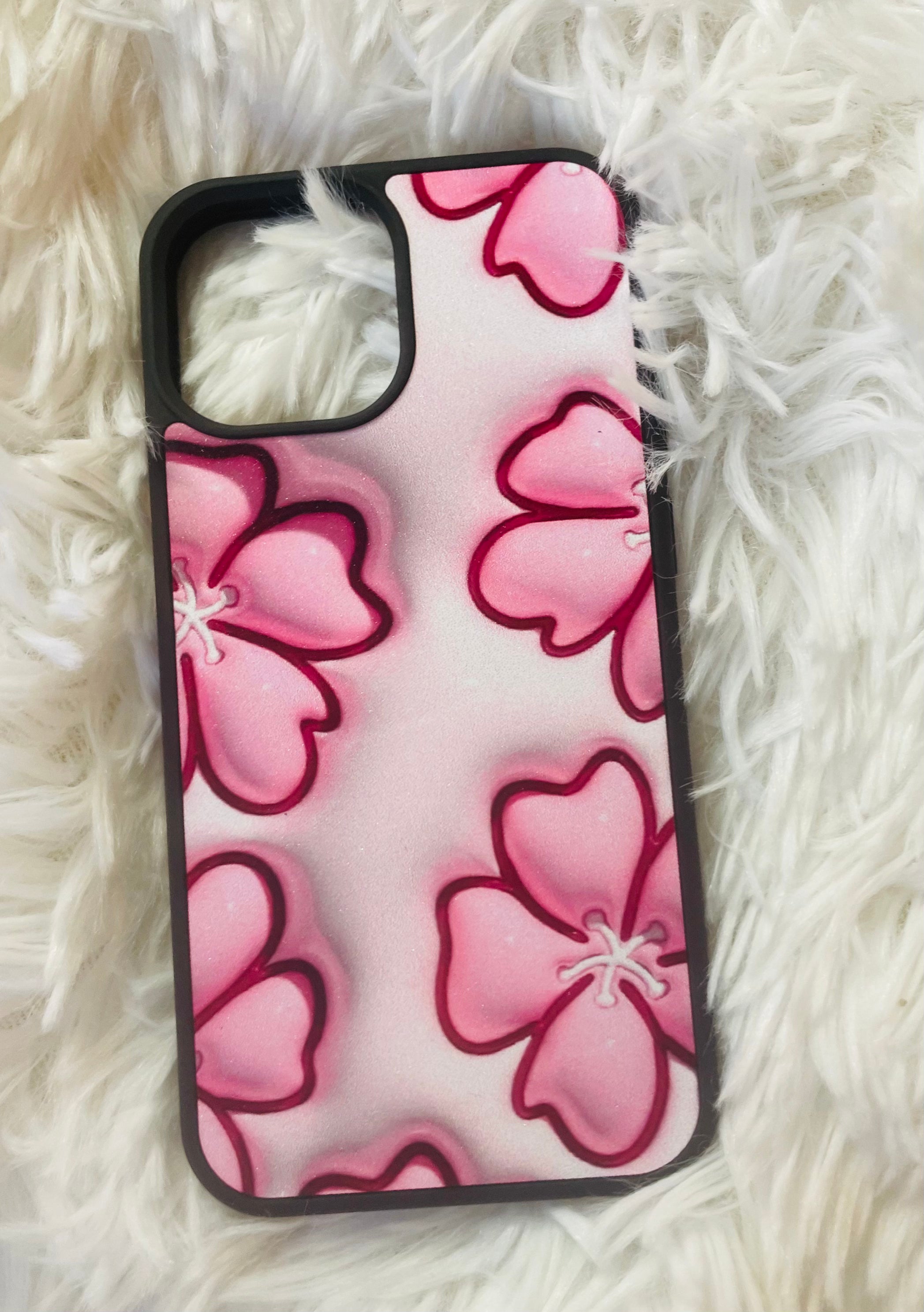 Hawaiian 3D Flower Phone Case