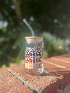 But first COFFEE Retro Glass Can