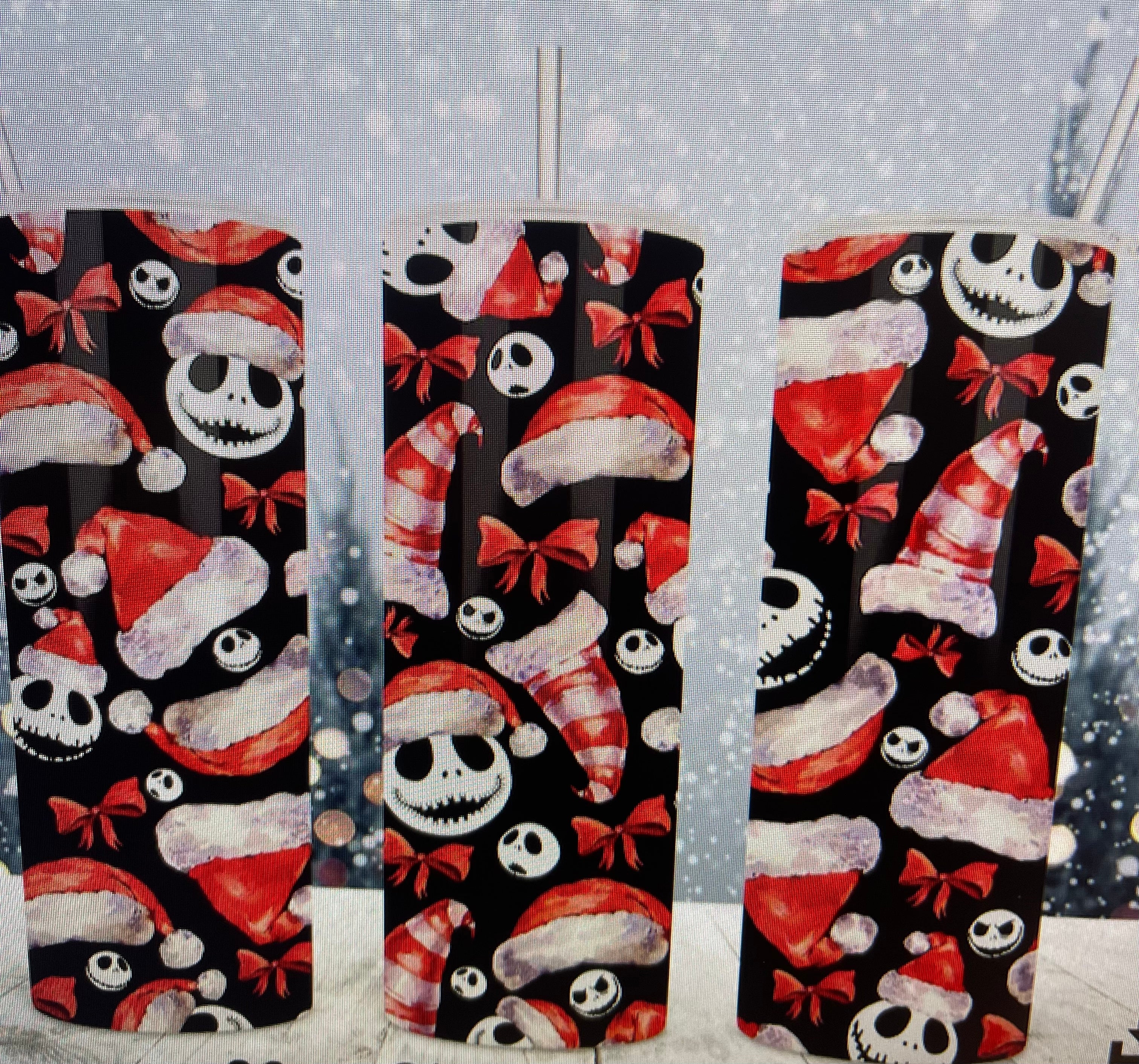 Santa Hat Jack Skeleton