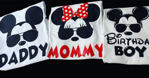 Cool Fam Disney Birthday Shirts