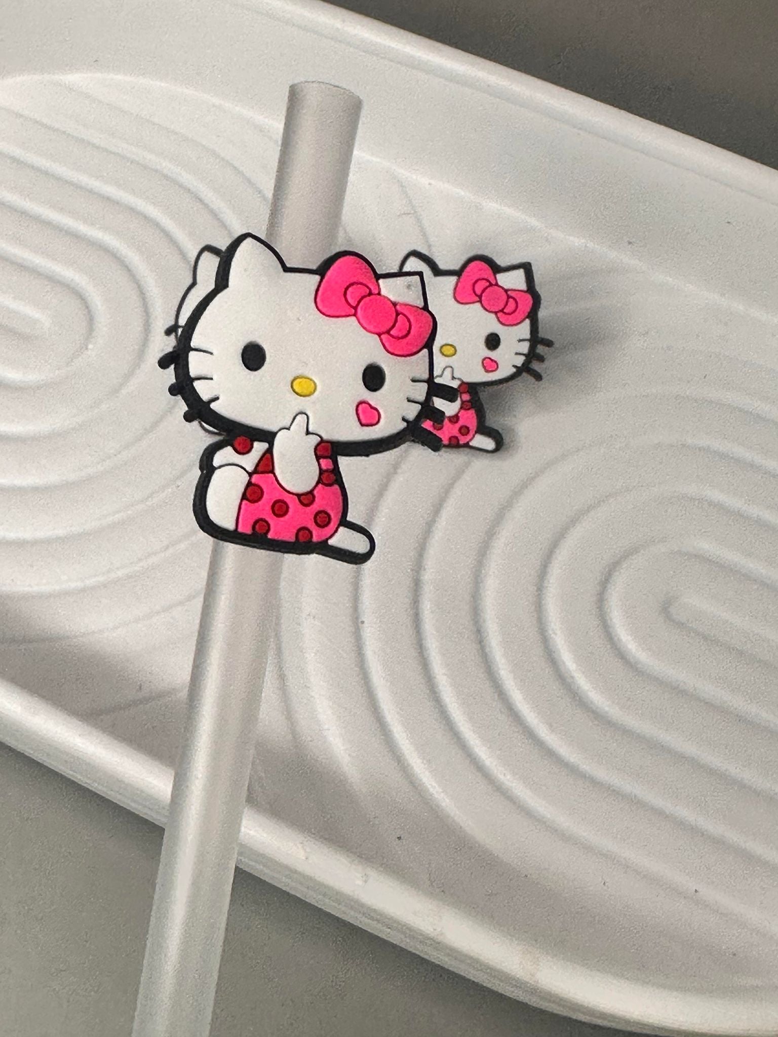 Sanrio Hello Kitty straw toppers -  shop @ShopStarbows #strawtopp, sanrio