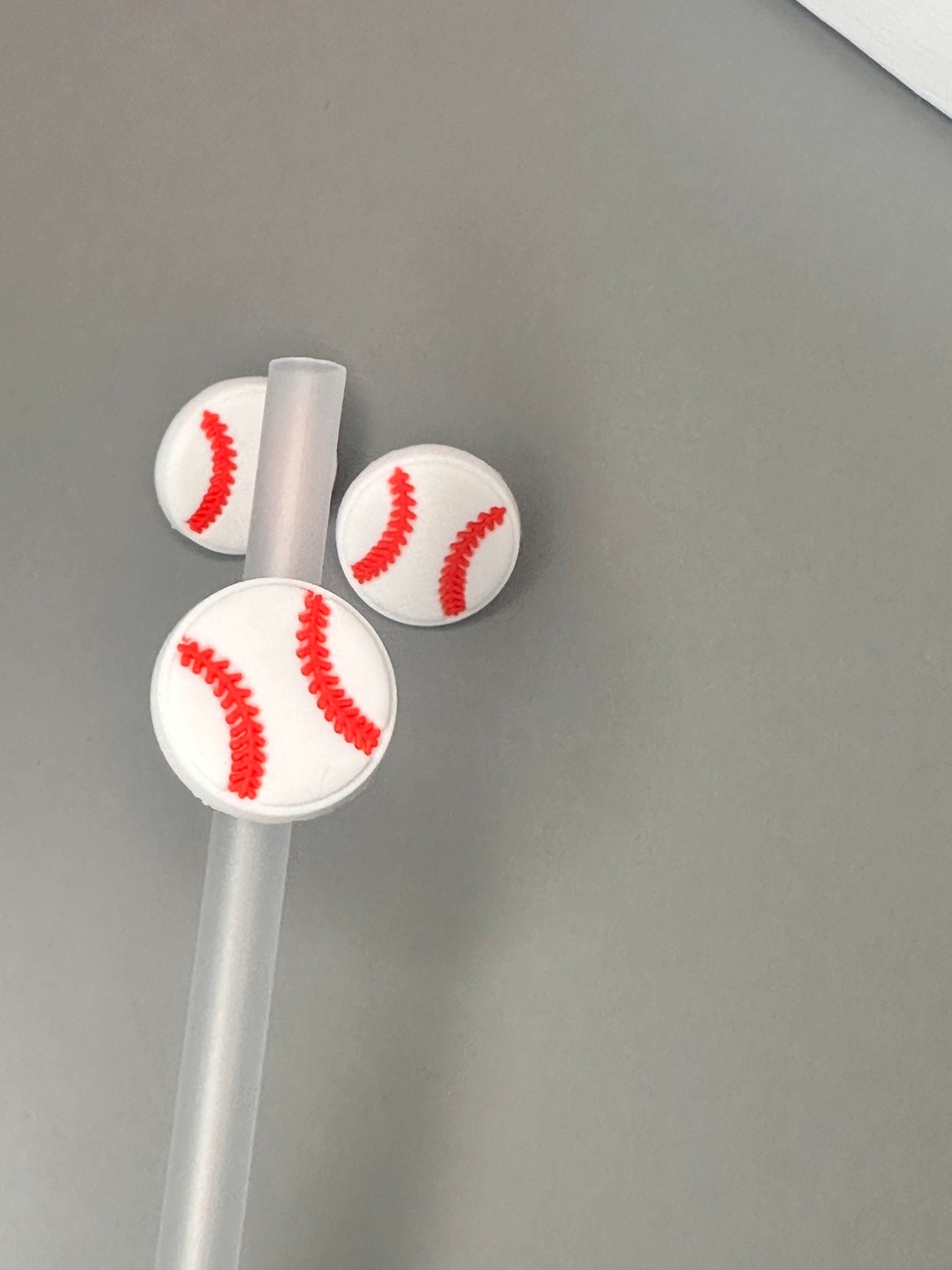 Sports Straw Toppers