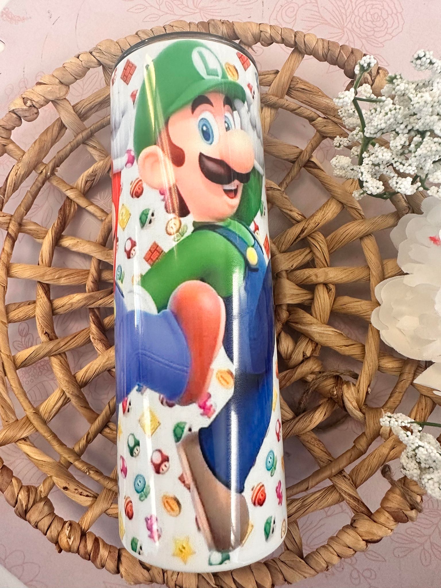 Mario and Luigi Tumbler