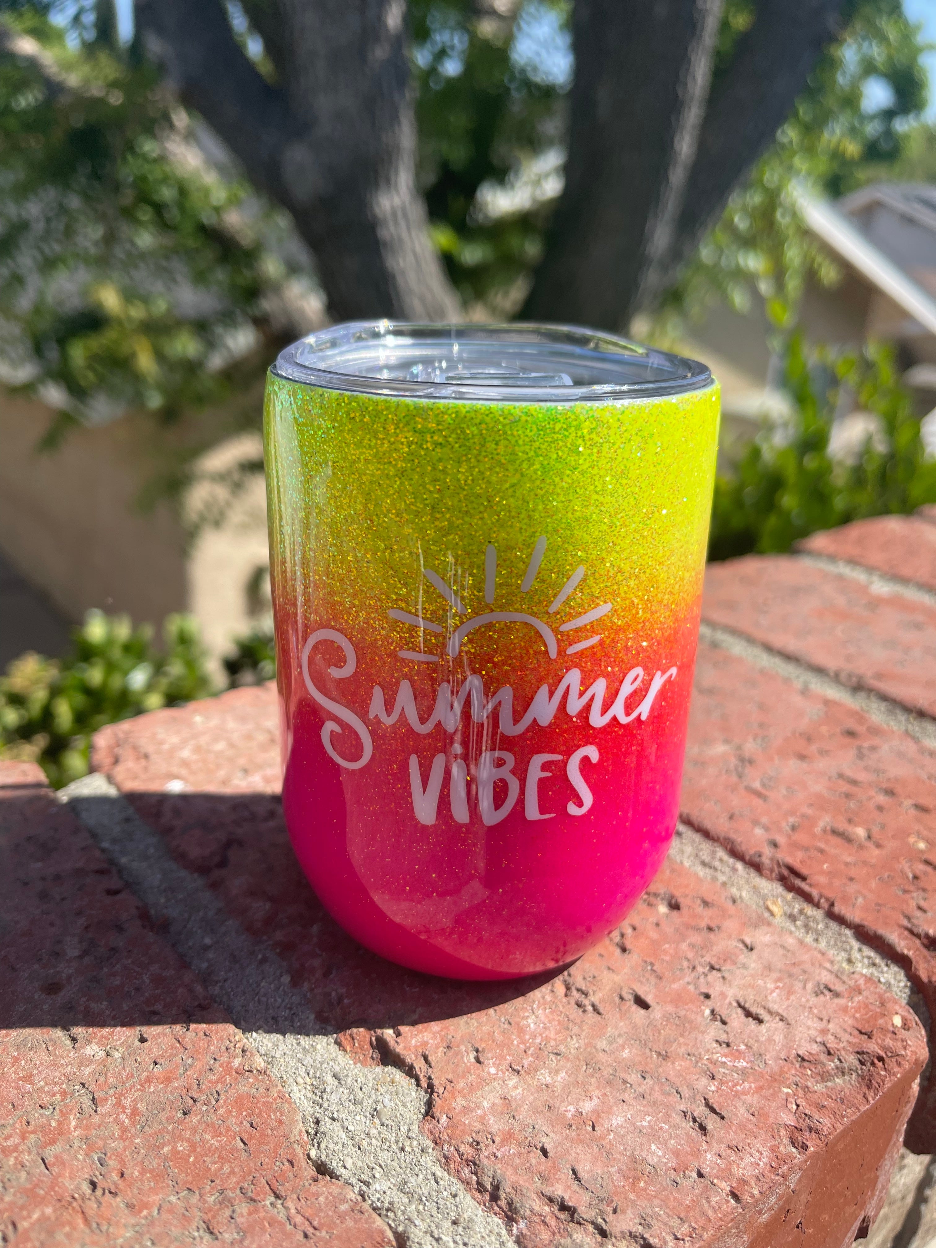 Summer Vibes WINE Tumbler