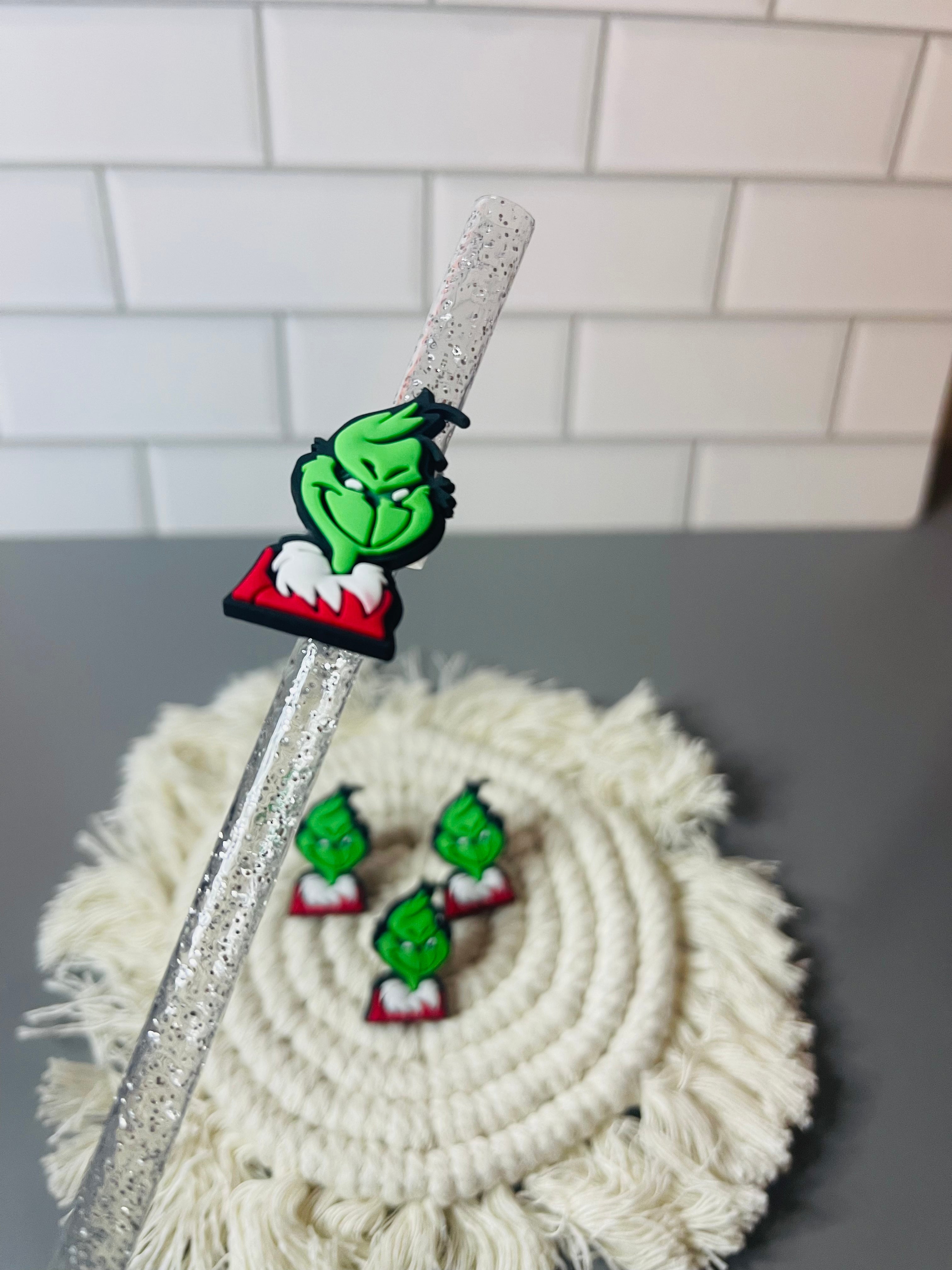How the Grinch Stole Christmas Straw Topper – B&Z Designs LLC