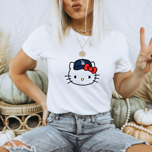 Hello Kitty Baseball T-Shirts