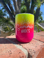 Load image into Gallery viewer, Summer Vibes WINE Tumbler
