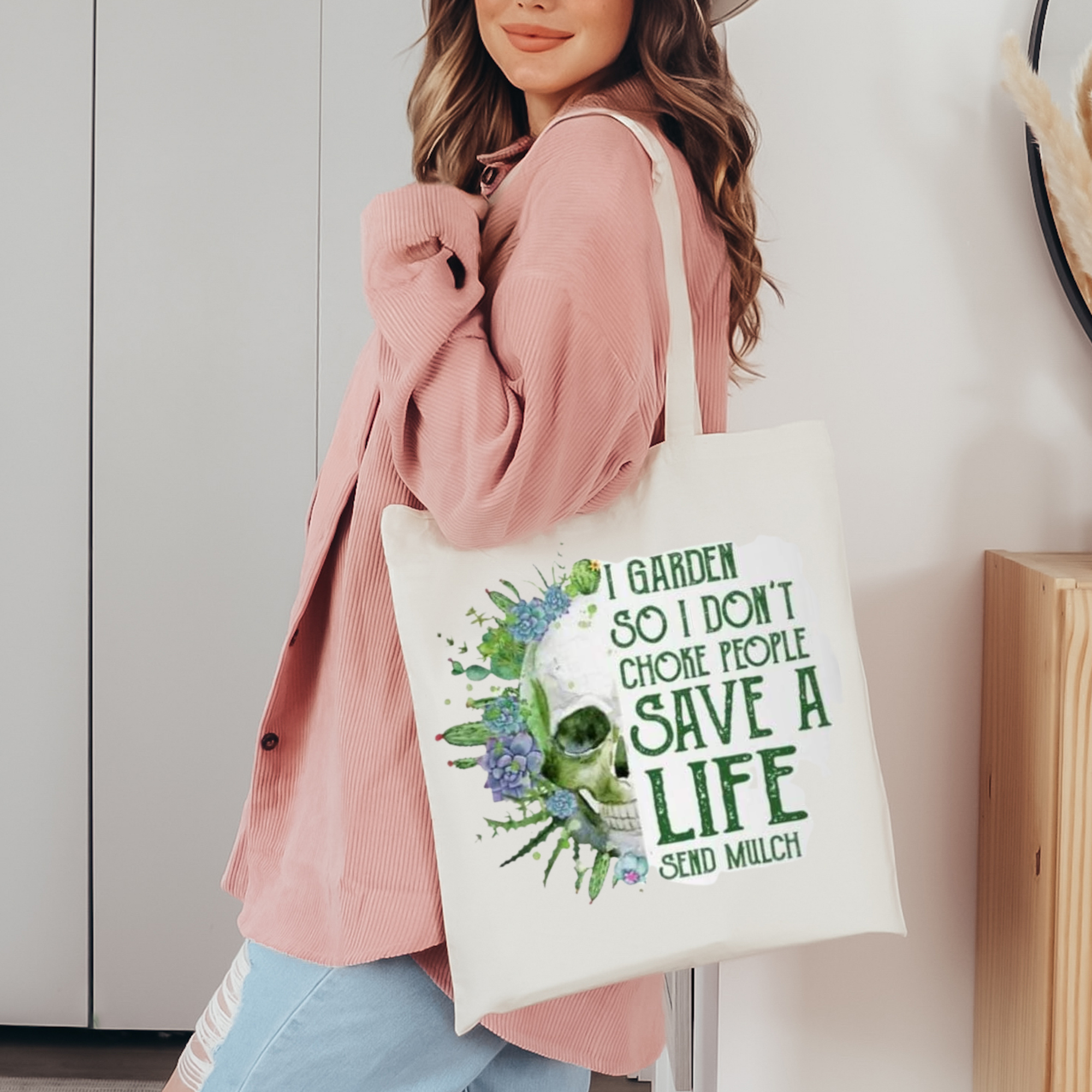 Garden so I don’t CHOKE People Tote Bag