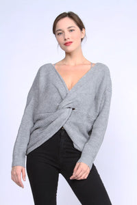 Reversible knot Sweater Top