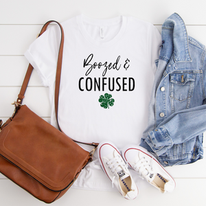 Boozed & Confused Graphic Tee