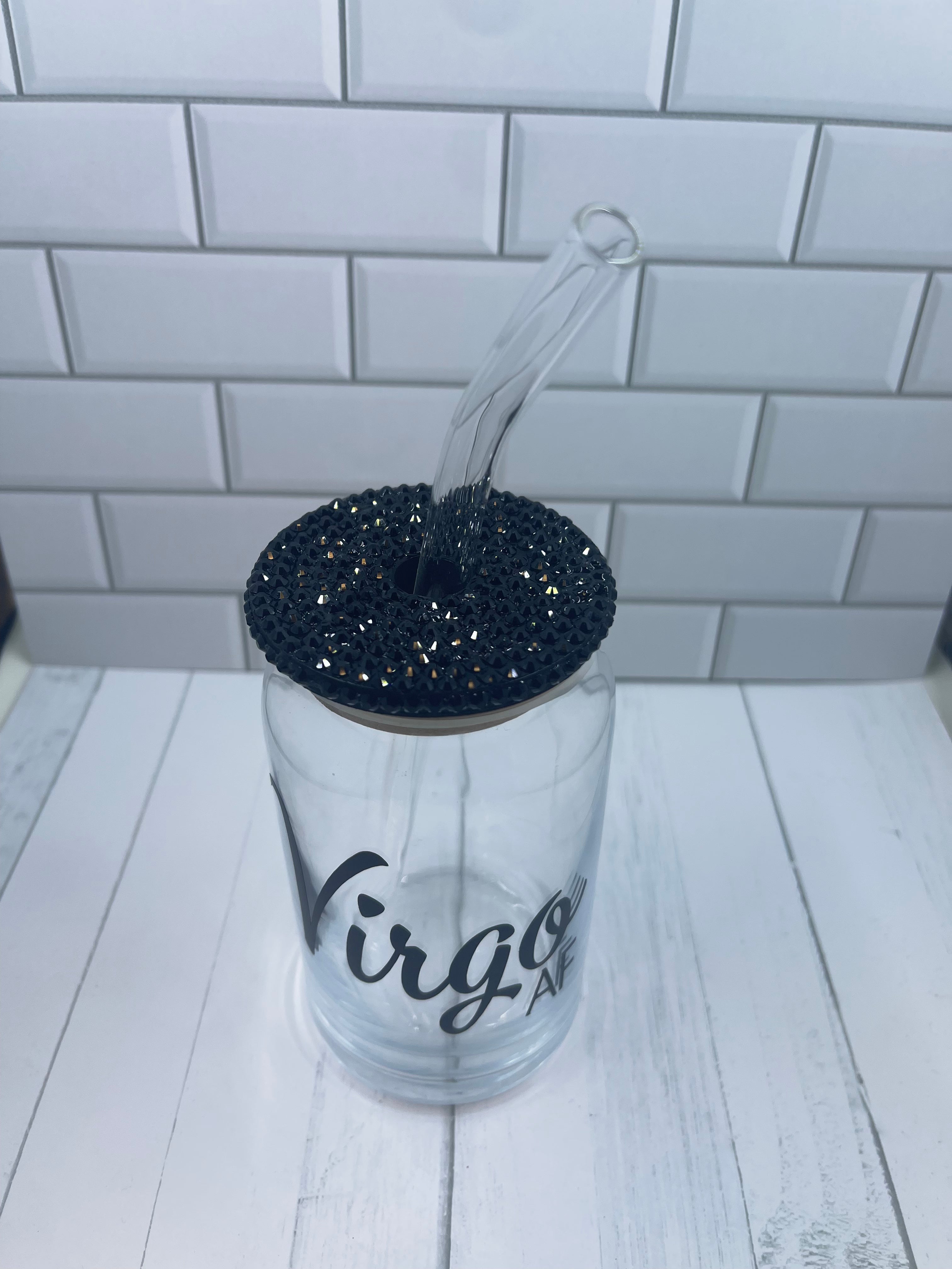 Zodiac (AF) Glass Can Cups