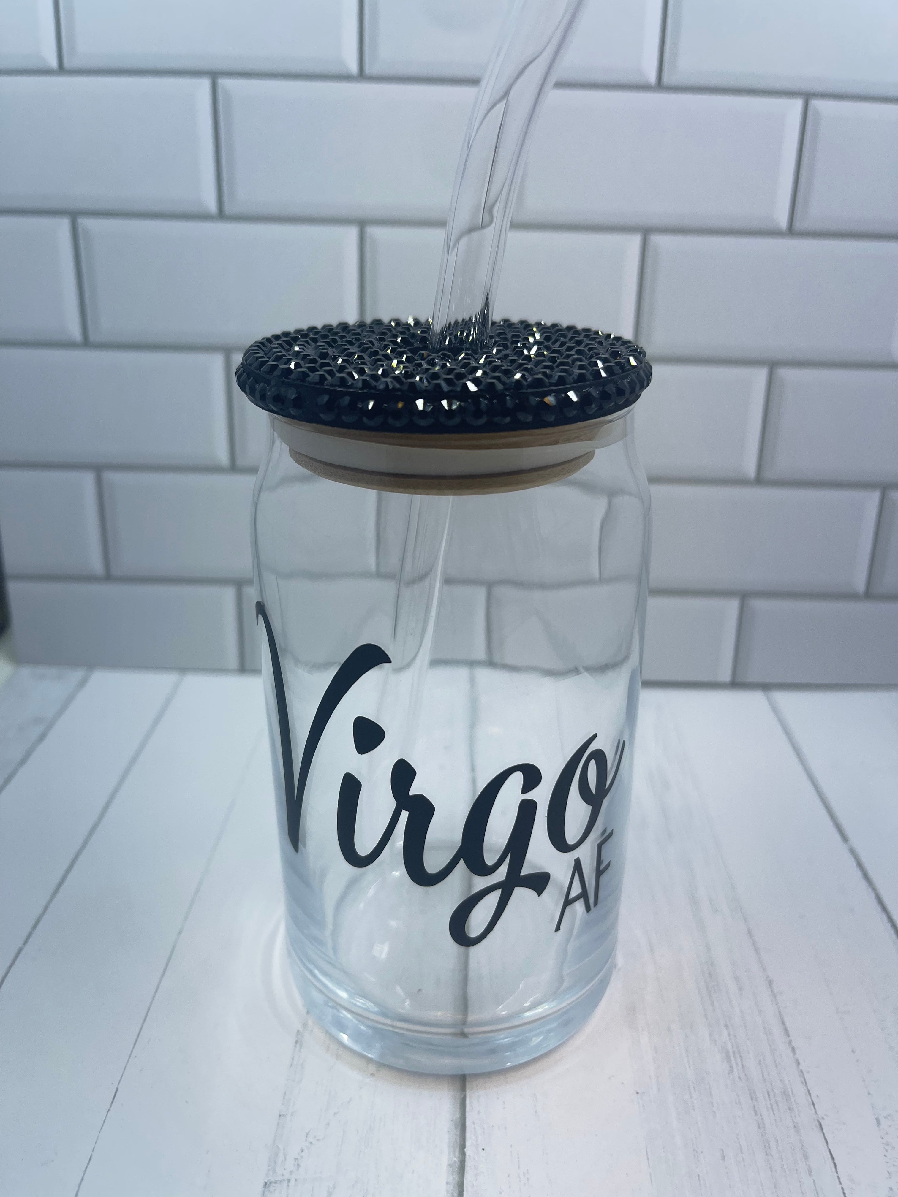 Zodiac (AF) Glass Can Cups