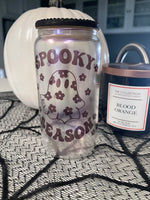 Load image into Gallery viewer, Spooky Season Glass Can
