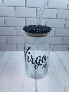 Zodiac (AF) Glass Can Cups