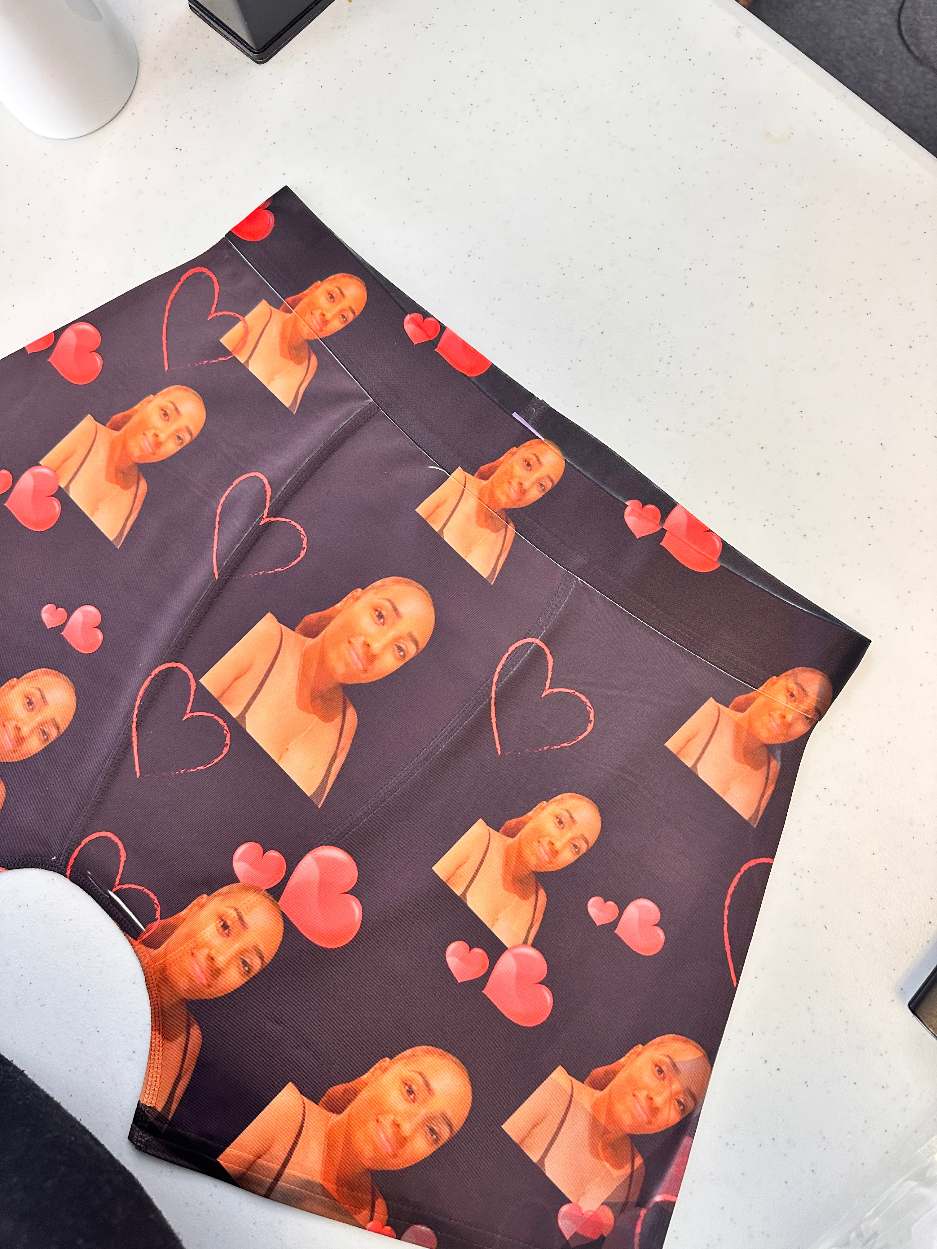 Valentines Face Boxers